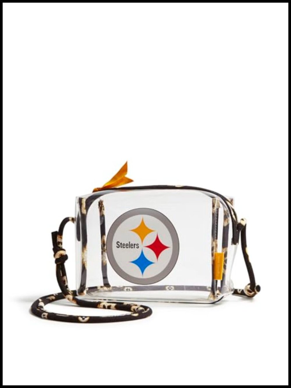 Clear Crossbody Bag NFL Stadium Approved Small Purse Adjustable Strap
